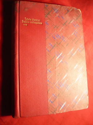 E.Lovinescu - Ist. Literaturii Romane Contemp. 1900-1937 - Prima Ed. 1937 foto