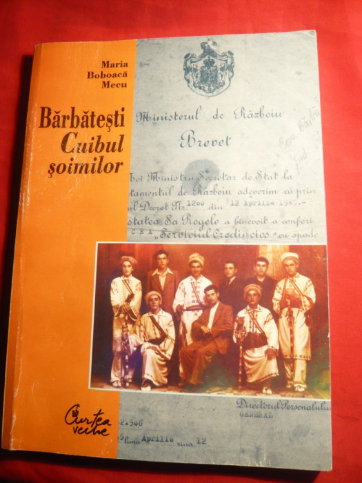 Maria Boboaca Mecu -Barbatesti -Cuibul Soimilor -Monografie- Prima Ed. 2001
