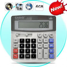 Calculator de birou CASIO DS-5500 cu microfon, camera si senzor de prezenta SPION FACTURA SI GARANTIE 12 LUNI foto