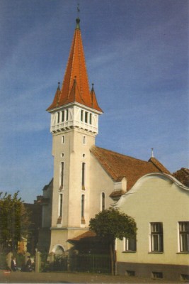 Carte postala CP MS017 Reghin - Biserica Reformata - necirculata foto