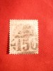 Timbru 3 pence 1873 Victoria ,stamp. ,plansa 15 ,Anglia ,filigr. floare, Stampilat