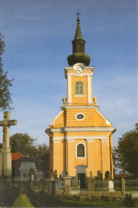 Carte postala CP MS014 Reghin - Biserica Romano Catolica - necirculata