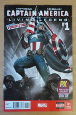 Captain America Living Legend #1 Marvel Comics foto