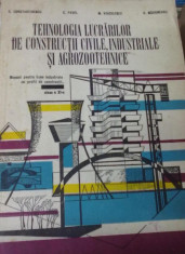 R. Constantinescu - Tehnologia lucrarilor de constructii civile, industriale, agrozootehnice si instalatii foto
