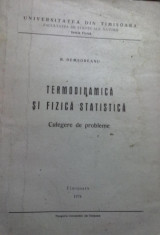 B. Demsoreanu - Termodinamica si fizica statistica foto