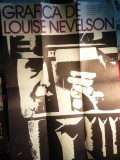 Afis Grafica Louise Nevelson -la Biblioteca Americana 1977