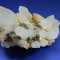 Specimen minerale - CUART SI CALCOPIRITA