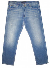 CALVIN KLEIN &amp;quot;SLIM STRAIGHT&amp;quot; - (MARIME: 38) Talie = 105 CM, Lungime = 112 CM foto