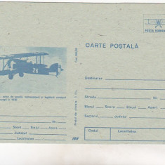 bnk cp SET 31 - carte postala necirculata - albastru - aviatie