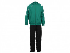 Trening barbati Puma Powercat 5.10 Woven Suit team green-white foto