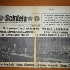 scanteia 9 decembrie 1982-cuvantarile lui ceausecu la plenara oamenilor muncii