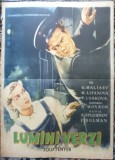 Cumpara ieftin Afisul filmului sovietic Lumini verzi , editat dupa desen color din 1957 , afis
