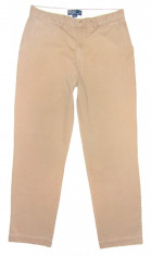 Blugi Barbati / Pantaloni CHINOS POLO BY RALPH LAUREN - (MARIME: 34 x 32 ) - Talie = 88 CM / Lungime totala = 113 CM / Lungime crac interior = 83 CM foto