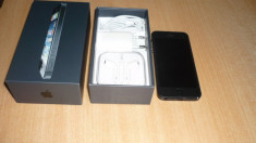 Iphone 5 black 16gb codat Vodafone Romania nou full box foto