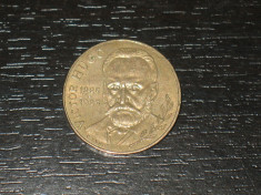 Moneda comemorativa 10 franci Franta 1985, Hugo foto