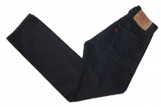 Blugi LEVI&amp;#039;S 501 - ( MARIME: W 31 / L 32 ) - Talie = 78 CM / Lungime totala = 107 CM / Lungime crac interior = 82 CM foto