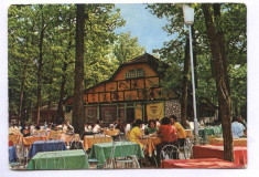 CARTE POSTALA -PITESTI ,RESTAURANTUL CORNUL VANATORULUI 1981 foto