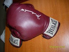 Manusi box clasice pentru copii si tineret cu semnatura lui Muhammad Ali Everlast foto