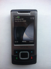 Nokia 6500 slide silver (stare buna) foto