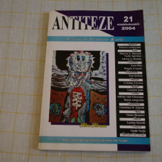 Antiteze - Revista de literatura &amp; arte - nr. 21 / 2004