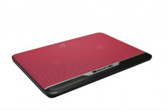 Cooler laptop 2 ventilatoare mufa USB cooler pad masa racire foto