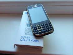 Samsung Galaxy Chat B5330 = impecabil = cutie = garantie foto