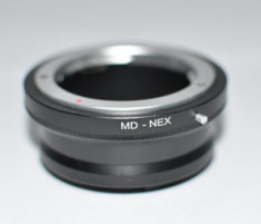 Adaptor Minolta MD la Sony Nex foto
