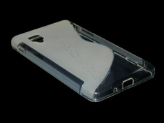 HUSA LG OPTIMUS G E975 SILICON ALB TRANSPARENT foto