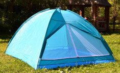 Cort 2 x 2 x 1.35h mare,munte,camping, plasa antiinsecte, impermeabil FUND RAFIE foto