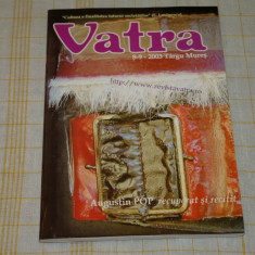 Revista Vatra - nr. 8 - 9 / 2003 - Augustin Pop recuperat si recitit