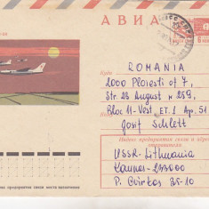 bnk cp URSS - aerofilatelie - IL-28 - plic circulat