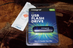 Memorie USB INTEGRAL EVO 8GB Albastru foto