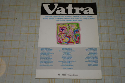 Revista Vatra nr. 10 - 1999 foto