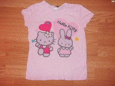 tricou cu hello kitty pentru fete de 5-6 ani de la h&amp;amp;amp;m foto