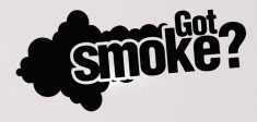 Sticker - Autocolant - Abtibild - Tatuaj de perete - got smoke? foto