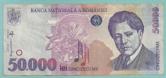 ROMANIA 50000 LEI 1996 [4] foto