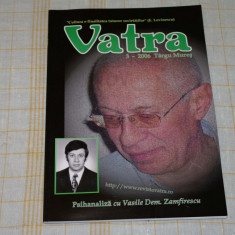 Revista Vatra - nr. 3 / 2006 - Psihanaliza cu Vasile Dem. Zamfirescu