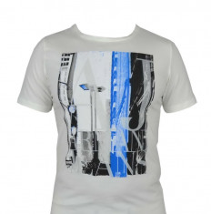 Tricou Armani Jeans Abstract (1078) LICHIDARE STOC !!! Livrare in 24 ore foto