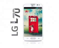 LG L70 D320n 4GB WHITE YELLOW - NOU, 0 MINUTE, SIGILAT, GARANTIE 24 LUNI! foto