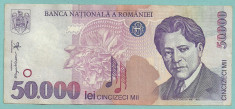 ROMANIA 50000 50.000 LEI 1996 [2] foto