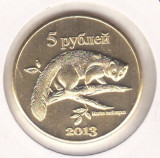 Bnk mnd Insulele Kurile 5 ruble 2013 unc, fauna, Asia