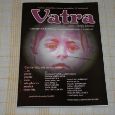 Revista Vatra - nr. 1 - 2 / 2007 - cei ce vin, cei ce-au venit in proza, poezie, eseu, arte plastice, muzica, show-biz