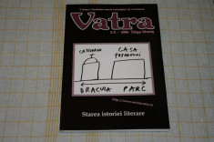 Revista Vatra nr. 1 - 2 / 2006 - Starea istoriei literare foto