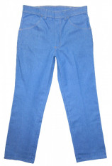 (MADE IN USA) Pantaloni WRANGLER - model elegant - ( MARIME: W 34 / L 30 ) - Talie = 84 CM / Lungime totala = 104 CM / Lungime crac interior = 78 CM foto