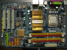 Kit placa de baza Gigabyte + CPU Intel Core 2 Duo cu garantie foto