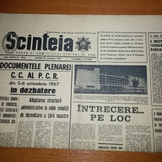 ziarul scanteia 28 octombrie 1967 ( documentele plenarei c.c. al p.c.r. )