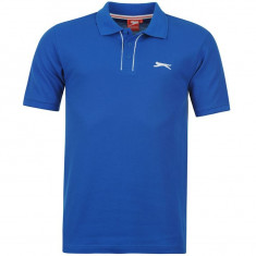 Tricou polo Slazenger albastru L - IN STOC foto