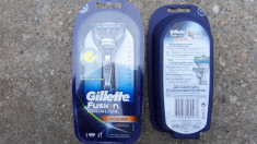 GILLETTE FUSION PROGLIDE POWER APARAT DE RAS CU BATERIE INCLUSA ORIGINAL SIGILAT LA BLISTER foto