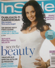 REVISTA INSTYLE AUGUST 2009 - Andreea Marin Banica foto