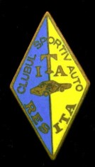 INSIGNA CLUBUL SPORTIV AUTO ITA RESITA RARA VECHE SUPERBA foto
